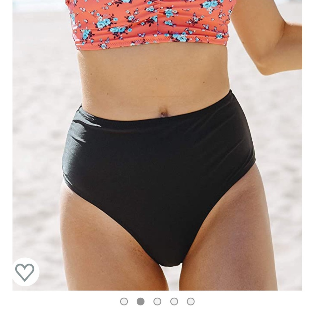 High Waisted Swim Bottoms